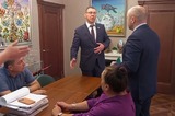 Вместо открытого диалога — боязнь отвечать на вопросы: подчинённые мэра Михаила Исаева прибыли в Горпарк Саратова, чтобы ничего не сказать