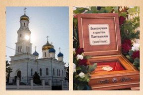 В Саратов прибыл ковчег с частицей мощей великомученика Пантелеимона. Рассказываем, где он находится