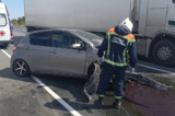Женщина и двое детей пострадали в тройной аварии в Вольском районе