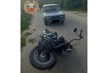 Девушки на квадроцикле и байкер попали в аварии в одном из районов области