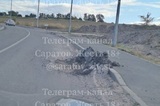 Горожане пожаловались на уничтоженную при строительстве Южного обхода Саратова дорогу