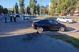 На проспекте Строителей иномарка сбила велосипедиста 