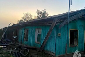 В сгоревшем саманном доме сделали страшную находку