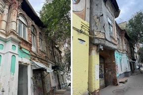 С дома семьи Ленина падают кирпичи, горожане боятся ходить рядом