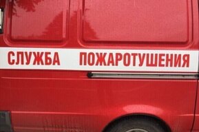В Заводском районе горел четырёхэтажный расселённый дом
