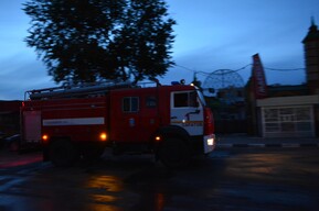 Ночью в селе горела пекарня (причину пожара ещё предстоит установить) 