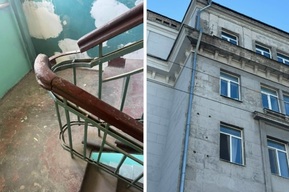 «Разрушены лестницы, подвал затоплен, насекомые, граффити»: в Саратове дом-памятник содержали в ужасном состоянии