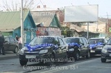 В центре Саратова столкнулись четыре автомобиля из свадебного кортежа 