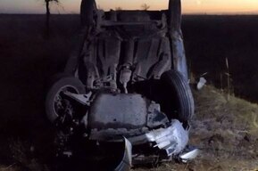 На полевой дороге перевернулся Opel: водитель погиб