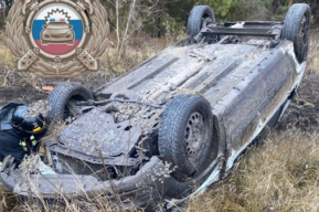 Молодой человек пострадал в перевернувшемся «Ларгусе»