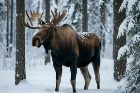 Отрезанная голова и следы крови: браконьеры заплатили за убийство лосей в регионе