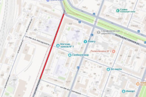 Из-за работ энергетиков на неопределённое время перекрыли участок центральной улицы