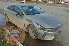 В Балаково молодой пассажир иномарки пострадал в ДТП