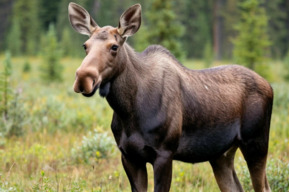 За убийство лосихи и незаконную рубку деревьев мужчину отправили на принудительные работы (ему грозило до девяти лет лишения свободы)