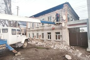 В Балаково частично обрушился жилой дом, построенный в 1917 году