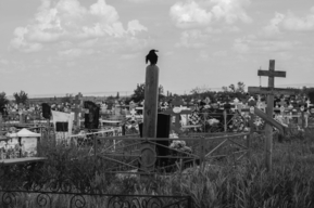 Экспертиза из Google Earth и границы, обведенные маркером: предприниматель почти год судится с энгельсскими чиновниками, которые хоронят людей на частном сельхозучастке