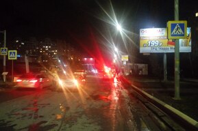 Иномарка сбила женщину на Тархова