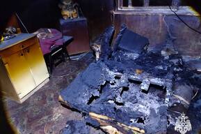 Загоревшийся диван стал причиной смерти женщины