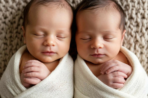 За неделю в регионе родились пять пар двойняшек