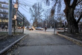 Опасность в Детском парке: жители Саратова недоумевают, почему чиновники разрешают доставщикам на мопедах и скутерах гонять по зелёной зоне