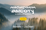 Билайн запускает кампанию по сбору на оборудование для «ЛизаАлерт»: набираем высоту в спасении жизней