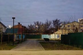 Медведи во мгле: в новом мини-сквере во Фрунзенском районе саратовцы не могут разглядеть садовую фигуру из-за отсутствующего два месяца освещения