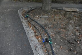 В Детском парке перед Новым годом решили проложить 4 километра труб перед Новым годом