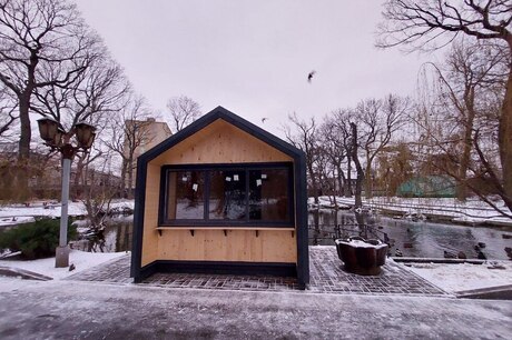 Ларьки власти: мэрия Саратова променяла скульптуры и лебедей в Горпарке на торговлю