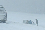 Снежный шторм в Саратовской области: закрыто движение по четырем трассам