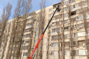 Михаил Исаев заявил, что по 32 из 35 поврежденных крыш «приняты временные решения»