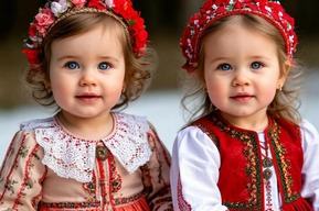 В Саратовской области родились Мелания и Радомира