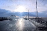На мосту Саратов-Энгельс у «ГАЗели» отвалились колеса (видео)