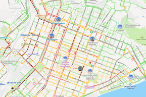 В последнюю пятницу уходящего года Саратов встал в девятибалльных пробках 