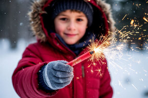 В Энгельсе у подростка в руках взорвалась петарда
