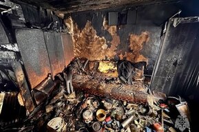 В первый день нового года на пожаре в Саратове погиб мужчина