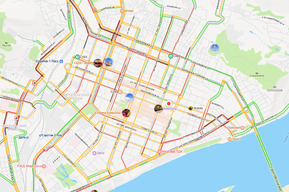 Серьёзные пробки и простой электротранспорта: на дорогах Саратова третий день подряд наблюдается коллапс
