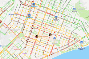 Саратов «краснеет»: пробки на дорогах города достигли 10 баллов