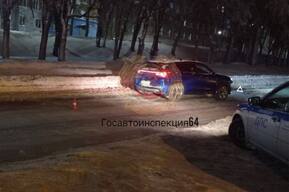 В Ленинском районе Саратова иномарка сбила подростка