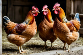 На пожаре в сарае в областном центре погибли курицы