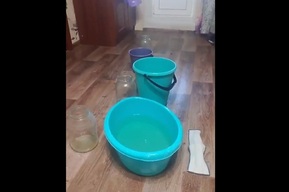 Жителей дома в Заводском районе заливает в мороз