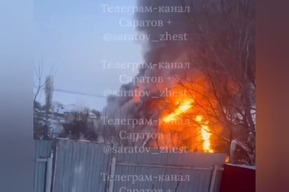 В посёлке Лесопильный произошёл крупный пожар — сгорел частный дом