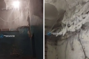 Жильцы аварийной пятиэтажки не могут добиться от мэра Исаева исполнения решения суда и остаются в ледяном аду (видео)