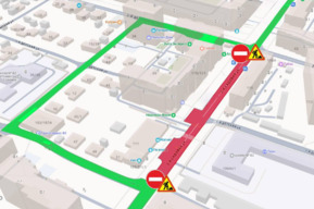 В Саратове перекрыли два участка улицы 2-я Садовая