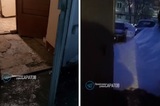 Саратовцы не могут спокойно покинуть подъезд из-за сомнительного качества ремонта во дворе и нечищеного льда