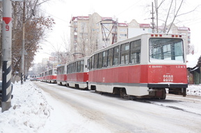 Из-за работ коммунальщиков на сутки закрыли трамвайный маршрут