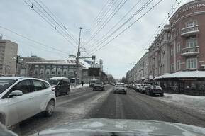 Возле Крытого рынка отключился светофор