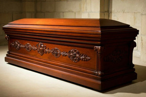 Муниципальное предприятие закупает элитные гробы