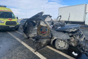 На СКАДе в Саратове произошла автокатастрофа с фурой: есть погибшая и пострадавшие