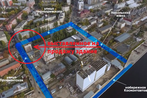 Триумфальная распродажа: пять лет назад мэр Исаев пообещал губернатору фееричную реновацию на саратовской набережной, но у инвесторов, похоже, другие планы — один из объектов уже выставлен за 107 миллионов рублей