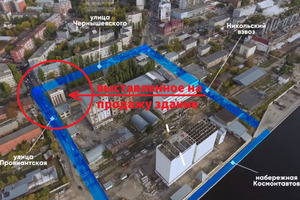 Триумфальная распродажа: пять лет назад мэр Исаев пообещал губернатору фееричную реновацию на саратовской набережной, но у инвесторов, похоже, другие планы — один из объектов уже выставлен за 107 миллионов рублей